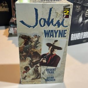 John Wayne 2 pack set VHS tapes